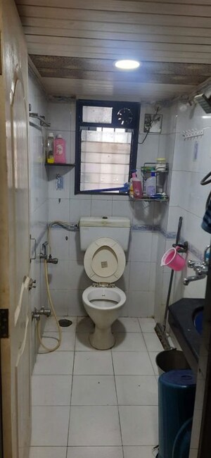 Bathroom in 3 BHK Apartment at Ganga Tower II, Chembur – for Rent