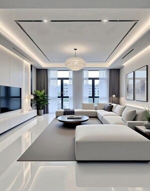 Living Room in 2 BHK Villa at Lingapura – for Sale