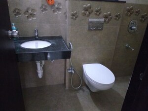Bathroom in 2 BHK Apartment at Legacy Aqua Mist, Ravet – for Rent