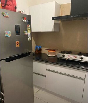 Kitchen in 2 BHK Apartment at Barnala Green Lotus Avenue, Ambala Highway – for Rent