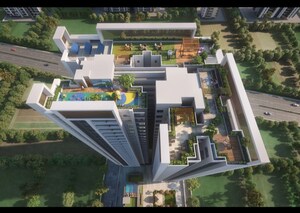 Staircase in 2 BHK Apartment at Garve 33 Central Avenue, Tathawade – for Sale