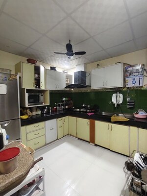 Kitchen in 2 BHK Builder Floor at Mohyal Colony – for Rent