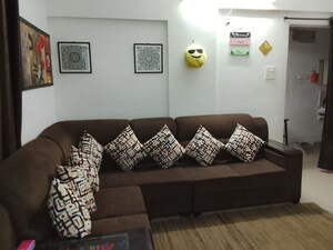 Living Room in 1 BHK Apartment at Baner – for Rent