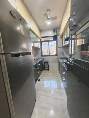 Kitchen in 3 BHK Apartment at Gundecha Altura, Kanjurmarg West – for Rent