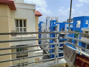 Staircase in 3 BHK Apartment at GK Dwarka Sai Paradise, Pimple Saudagar – for Rent