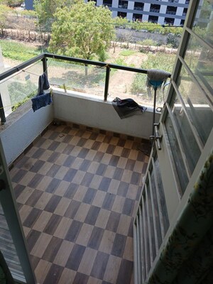 Balcony in 1 BHK Apartment at Vision Eternity, Hinjewadi – for Rent