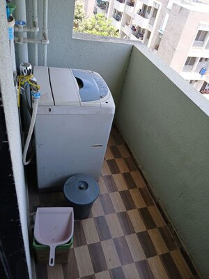 Balcony in 1 BHK Apartment at Vision Eternity, Hinjewadi – for Rent