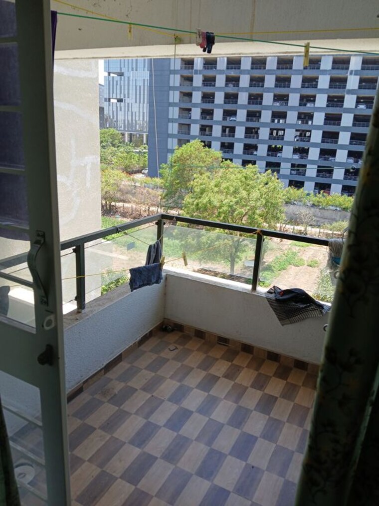 Balcony, vision-eternity 1 Bedroom 480 Sq.Ft. Apartment In Hinjewadi Pune 10316703