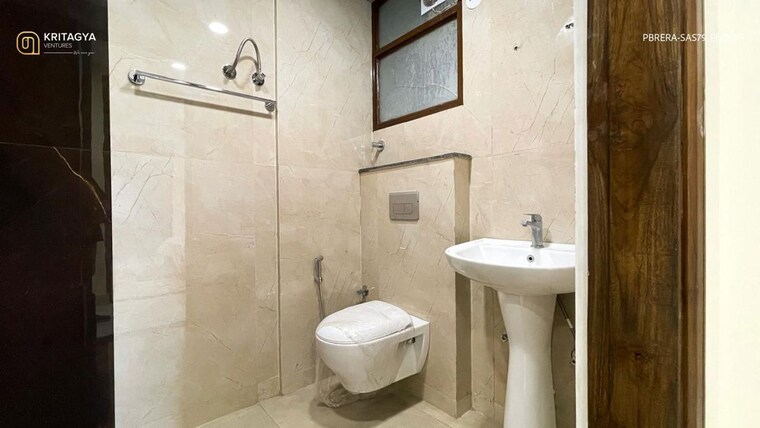 Bathroom, the-suman-marvelous 3 Bedroom 1745 Sq.Ft. Apartment In Ramgarh Bhudda Zirakpur 10080670