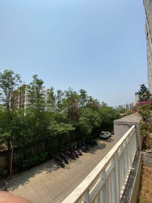 Balcony in 2 BHK Apartment at Godrej Horizon, Mohammadwadi – for Rent