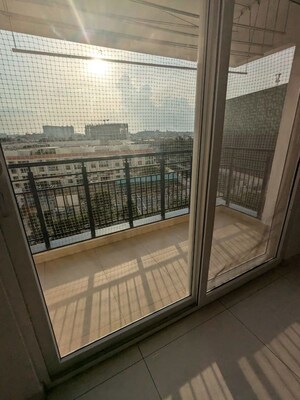 Balcony in 3 BHK Apartment at Prestige Falcon City, Konanakunte – for Rent