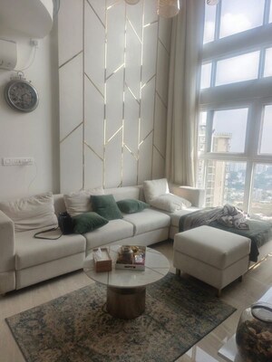 Living Room in 3.5 BHK Apartment at Sobha City, Thanisandra Main Road – for Sale