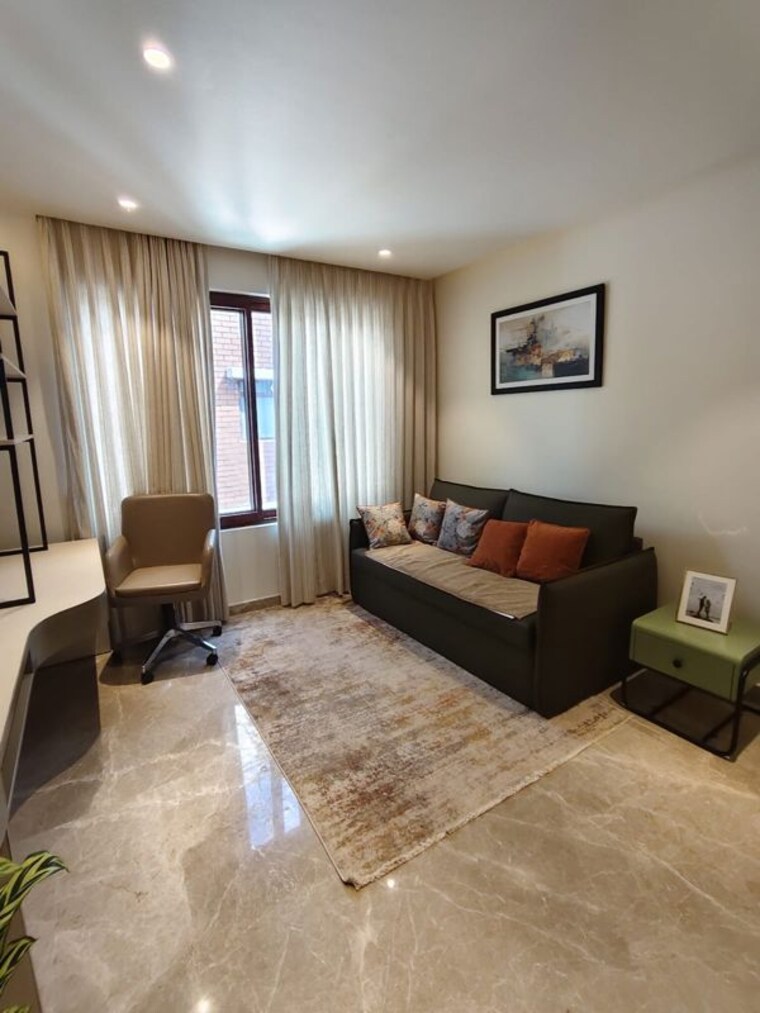 Living Room, sobha-city 3.5 Bedroom 2200 Sq.Ft. Apartment In Thanisandra Main Road Bangalore 10316690