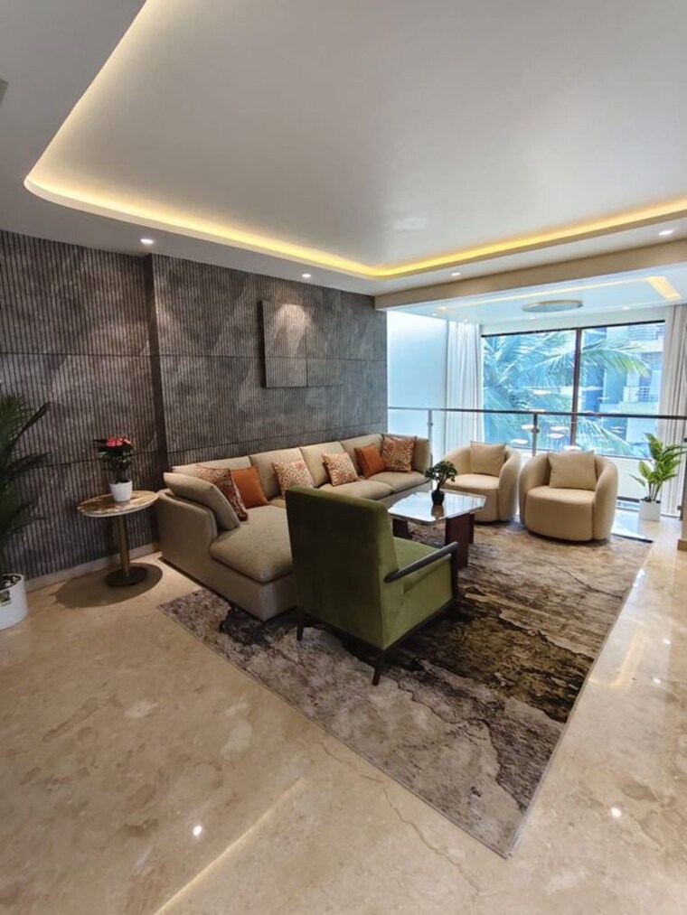 Living Room, sobha-city 3.5 Bedroom 2200 Sq.Ft. Apartment In Thanisandra Main Road Bangalore 10316690