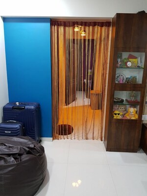 Living Room in 1 BHK Apartment at Cosmos Enclave, Kasarvadavali – for Rent