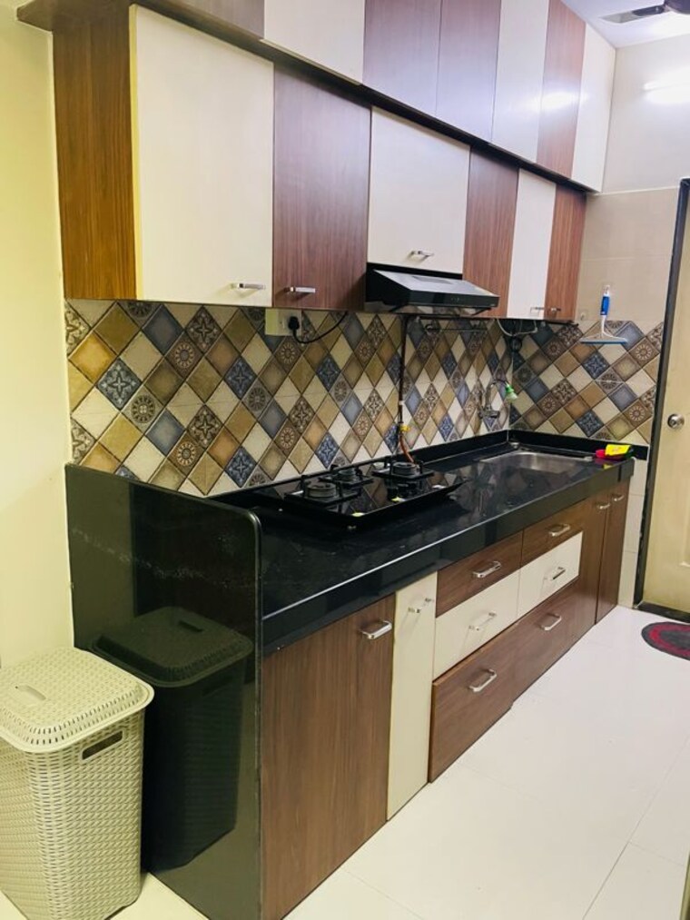 Kitchen, cosmos-enclave 1 Bedroom 415 Sq.Ft. Apartment In Kasarvadavali Thane 10316735
