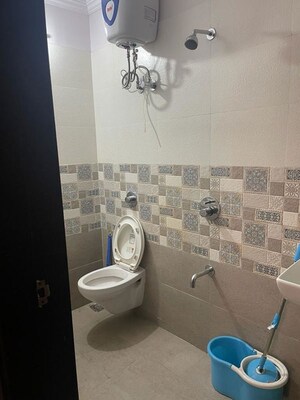 Bathroom in 1 BHK Apartment at Cosmos Enclave, Kasarvadavali – for Rent