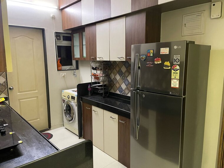 Kitchen, cosmos-enclave 1 Bedroom 415 Sq.Ft. Apartment In Kasarvadavali Thane 10316735