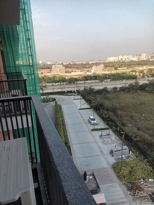 Balcony in 3 BHK Apartment at Omaxe Residency, Gomti Nagar – for Rent