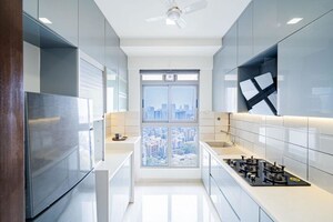 Kitchen in 2 BHK Apartment at Raheja Interface Heights, Malad West – for Sale