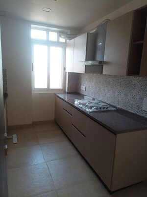 Kitchen in 3 BHK Apartment at Omaxe Residency, Gomti Nagar – for Rent