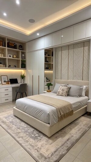 Bedroom in 2.5 BHK Villa at Lingapura – for Sale