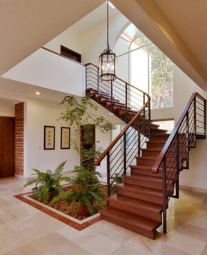 Staircase in 3 BHK Villa at Jigani – for Sale