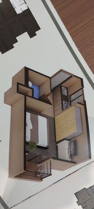 Kitchen in 1 RK Apartment at New Town Action AreA-Iii – for Sale