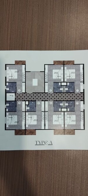 Floor Plan in 1 RK Apartment at New Town Action AreA-Iii – for Sale