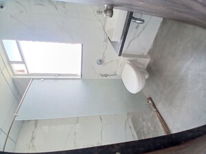 Bathroom in 3 BHK Apartment at Goel Ganga Serio, Kharadi – for Rent
