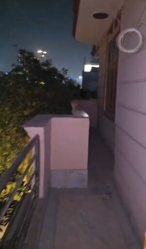 Balcony in 2 BHK Apartment at Bhasin Apartments, Niti Khand I – for Rent