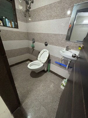 Bathroom in 2 BHK Apartment at Shree Balaji  Om Harmony, Kharghar – for Sale