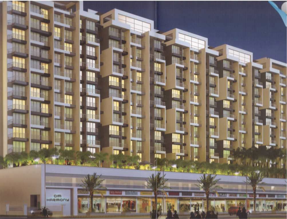 2 BHK + Extra Room 1150 Sq.Ft. Apartment in Shree Balaji  Om Harmony