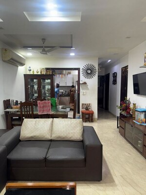 Living Room in 3 BHK Builder Floor at Kailash Hills – for Sale