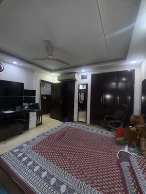 Bedroom in 3 BHK Builder Floor at Kailash Hills – for Sale