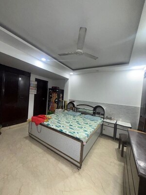 Bedroom in 3 BHK Builder Floor at Kailash Hills – for Sale