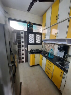 Kitchen in 2 BHK Builder Floor at Malviya Nagar – for Rent