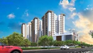 2.5 BHK Apartment – Exterior View View at Aparna Cyber Star, Osman Nagar - for Sale
