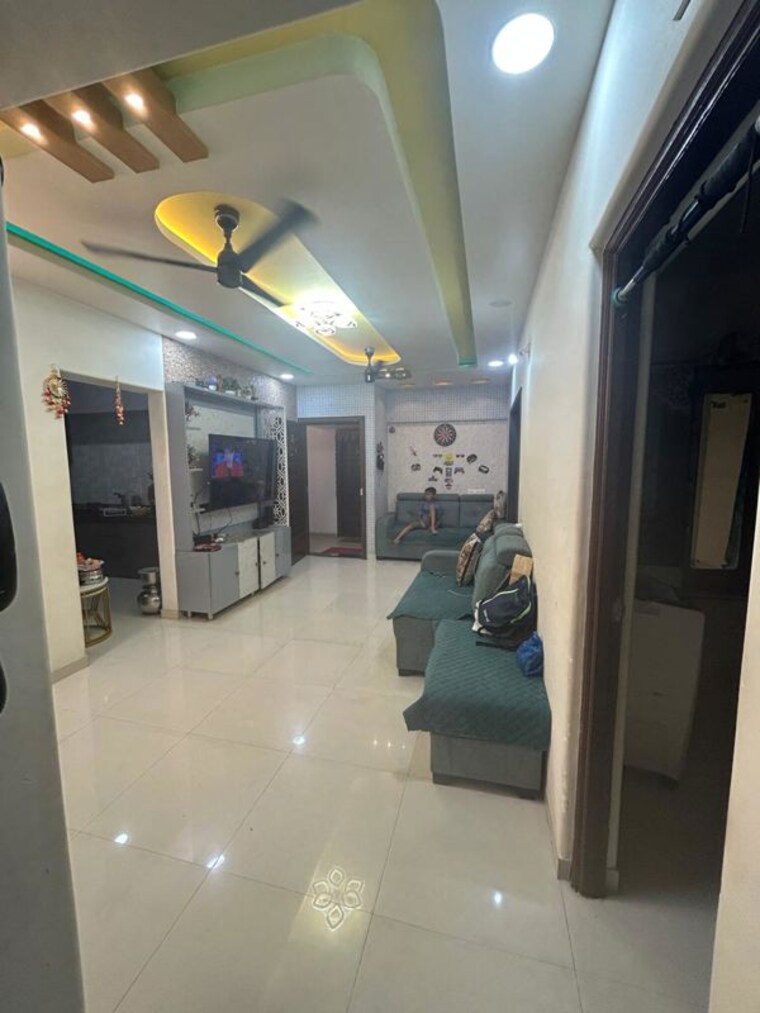 Living Room, goel-ganga-amber 2 Bedroom 705 Sq.Ft. Apartment In Tathawade Pune 10316720