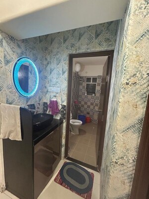 Bathroom in 2 BHK Apartment at Goel Ganga Amber, Tathawade – for Rent