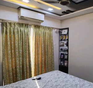 Bedroom in 3 BHK Apartment at Neelkanth Greens, Manpada – for Rent