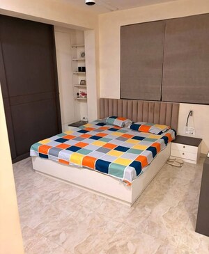 Bedroom in 3 BHK Apartment at Neelkanth Greens, Manpada – for Rent