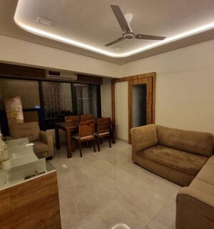 Living Room in 3 BHK Apartment at Neelkanth Greens, Manpada – for Rent