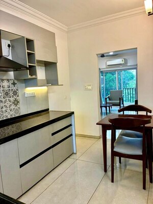 Kitchen in 1 BHK Apartment at Mapusa – for Rent