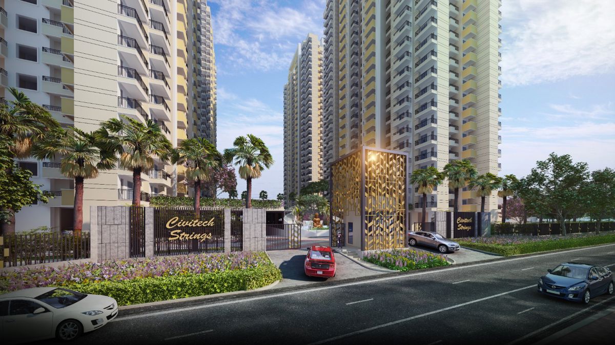 3 BHK + Pooja Room,Servant Room Apartment For Sale in Civitech Strings
