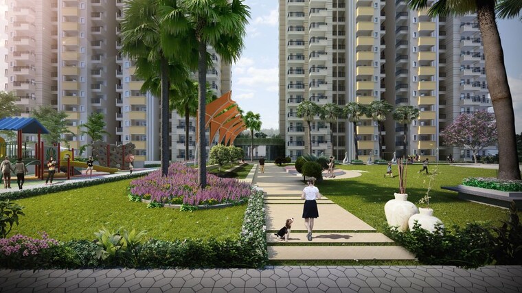 Garden, civitech-strings 3 Bedroom 1250 Sq.Ft. Apartment In Sector 12 Greater Noida Greater Noida 10316921