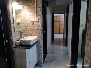 Kitchen in 2 BHK Apartment at Radha Nagar, Kalyan West – for Rent