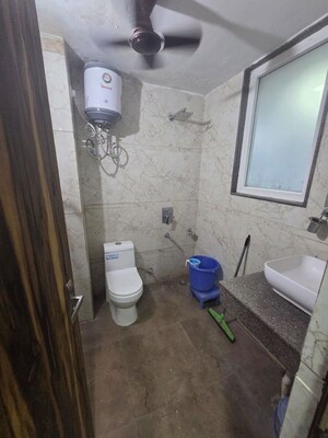 Bathroom in 1 RK Builder Floor at Mohyal Colony – for Rent