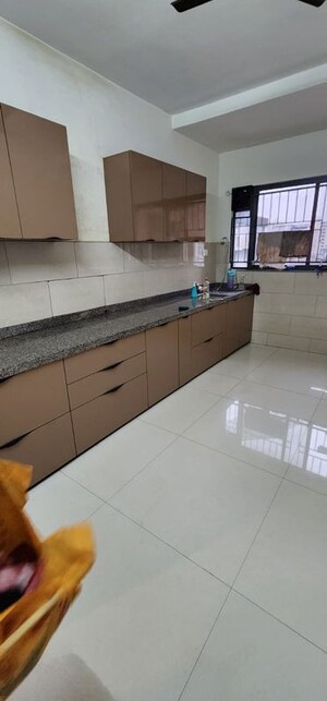 Kitchen in 3 BHK Apartment at Kumar Palmspring Towers, Undri – for Rent