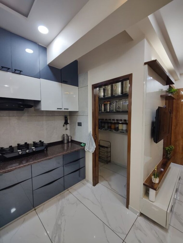 Kitchen, thaltej 3 Bedroom 1818 Sq.Ft. Apartment In Thaltej Ahmedabad 10308380